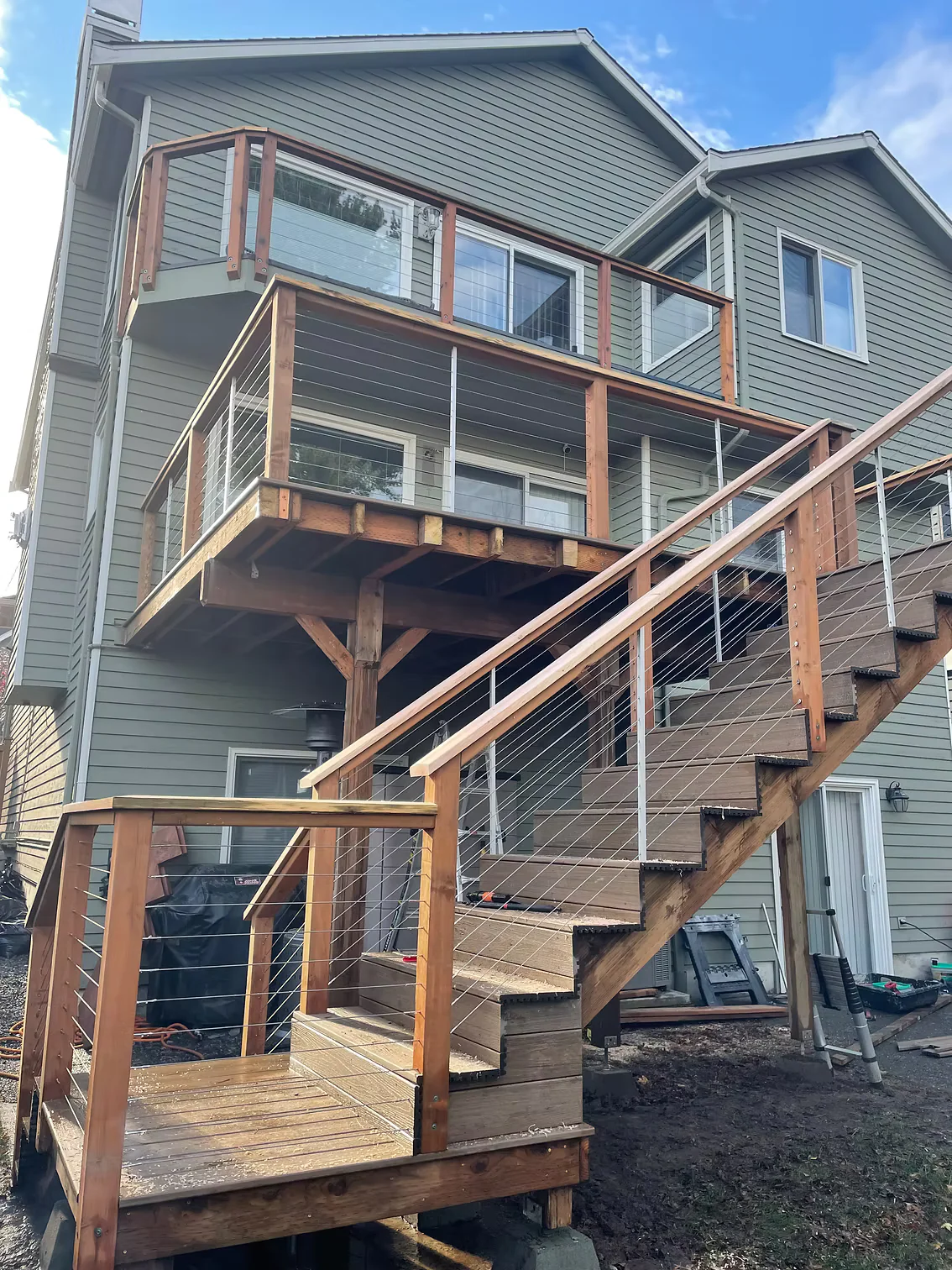 House Outside Stairs